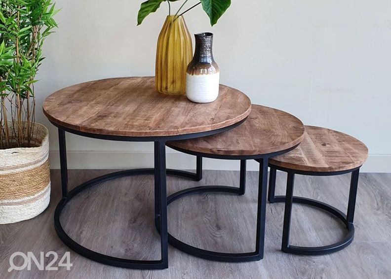 Журнальные столы Jerrel 3 шт увеличить