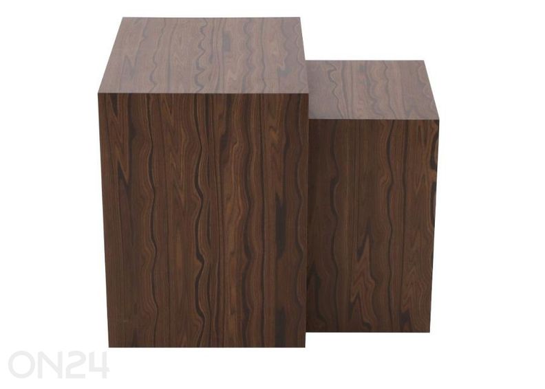 Журнальный столик Diaz, 2 шт, коричневый увеличить