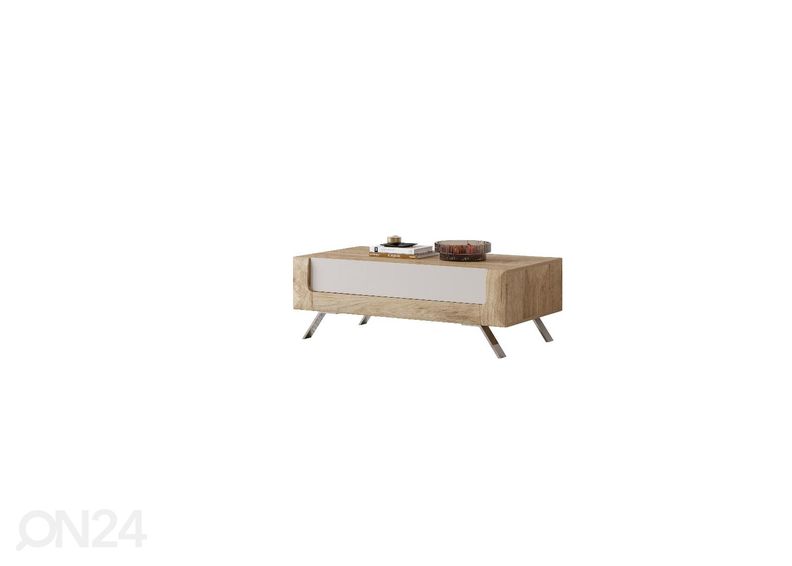 Журнальный стол Cassandra 110x65 cm, дуб/кашемир увеличить