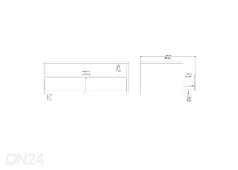 Журнальный стол Next 120x60 cm увеличить