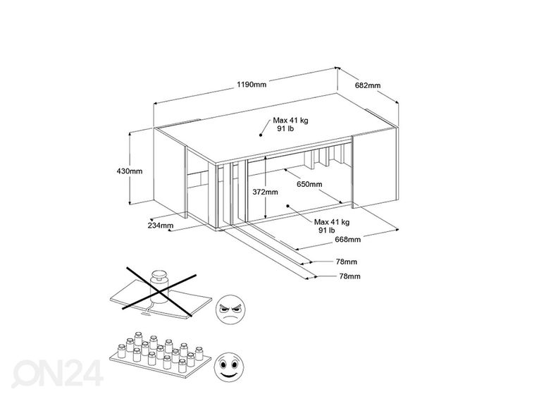 Журнальный стол Shade 119x68 cm увеличить