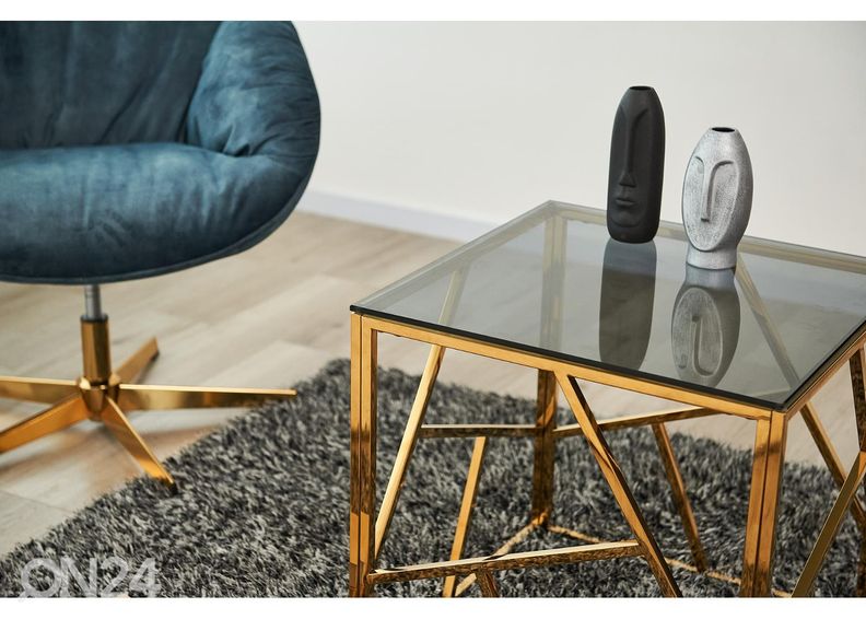 Журнальный стол Tala 55x55 см, золотистый увеличить