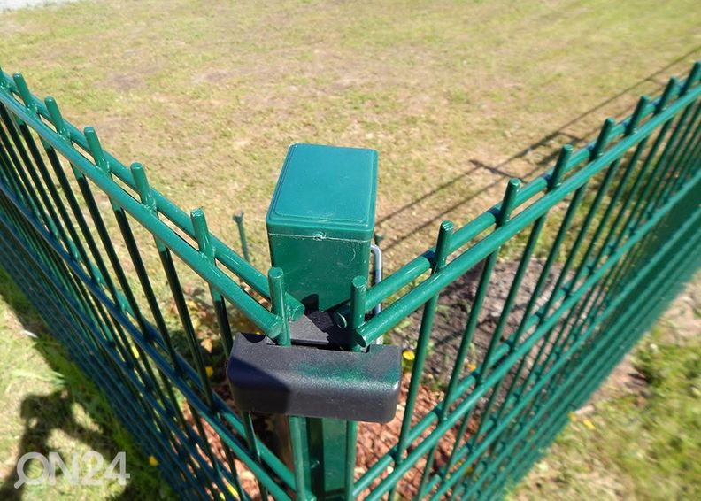 Заборная панель 2D RAL6005, 6/5/6 mm 123x250 cm увеличить