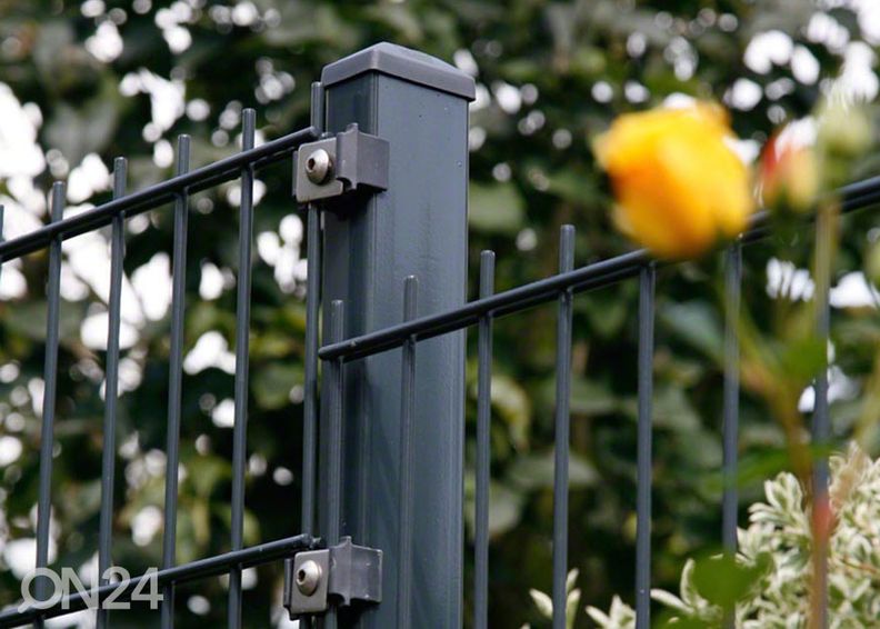 Заборная панель 2D RAL7016, 6/5/6 mm 143x250 cm увеличить