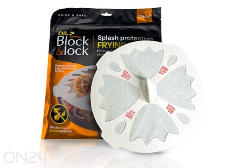 Защитный экран от брызг Oil Block & Lock Ø 28 см увеличить