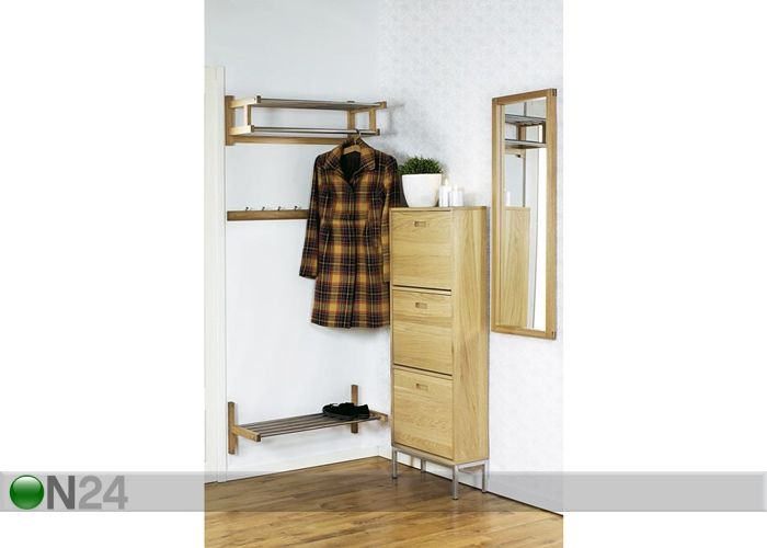 Зеркало в дубовой раме Starlight 40x110 см увеличить