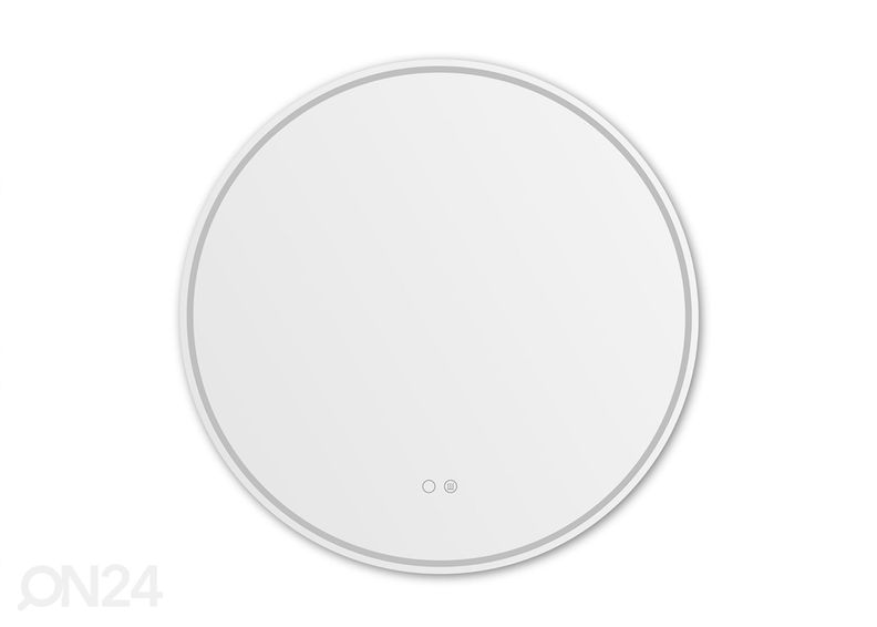 Зеркало настенное Ø 60 см LED увеличить