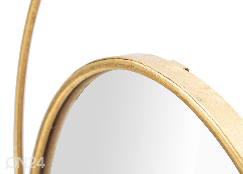 Зеркало настенное Arc 80x80 cm, золотистый увеличить