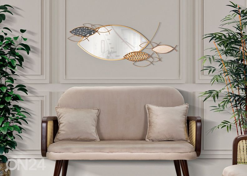 Зеркало настенное Fish 91x39 cm увеличить