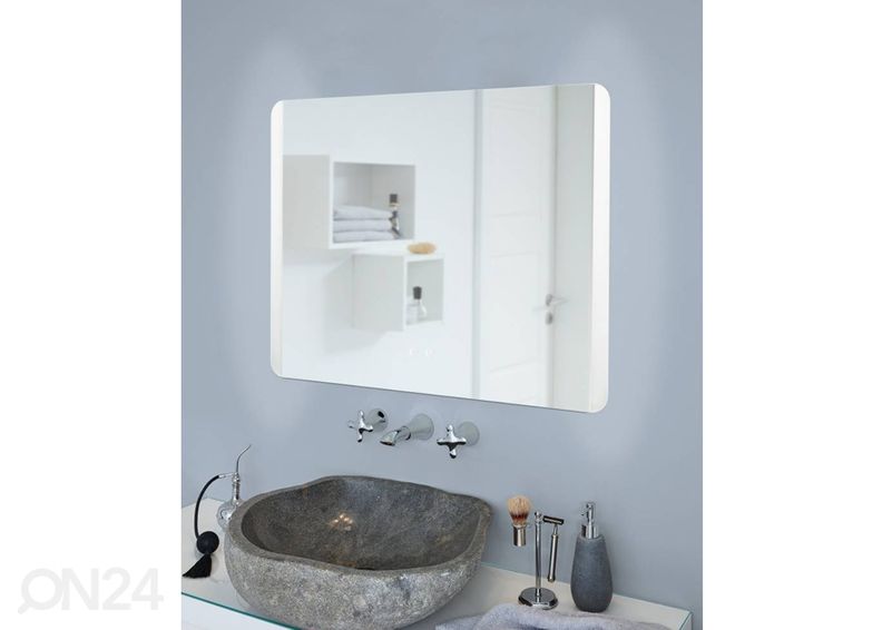 Зеркало со светодиодной подсветкой Buenavista 2, 60x80 см увеличить