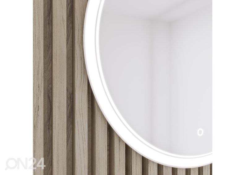 Зеркало с подсветкой 60 см увеличить