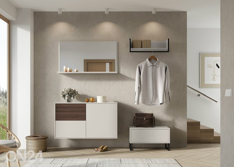 Зеркало с полкой Madeo увеличить