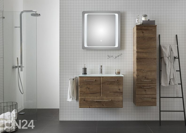 Зеркало с LED-подветкой 21 увеличить