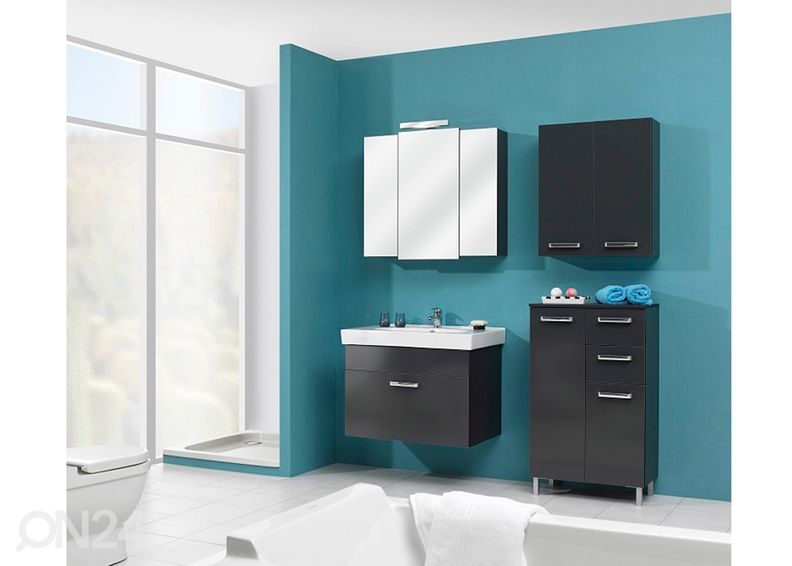 Зеркальный шкаф со светильником 13-II 83 cm увеличить