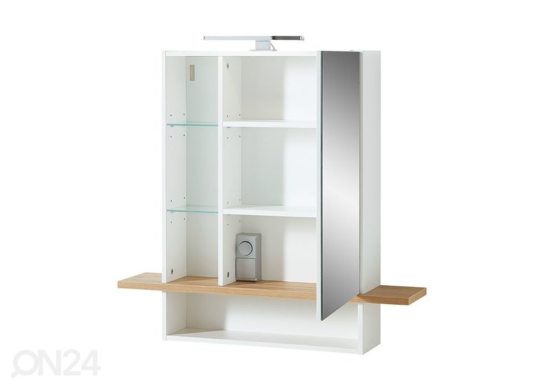 Зеркальный шкаф со светильником Novolino увеличить