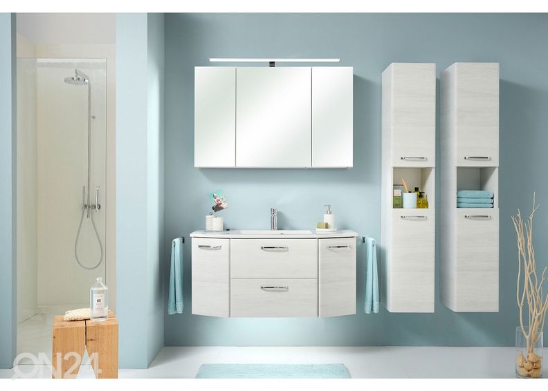 Зеркальный шкаф с LED-освещением 86, 110 cm увеличить