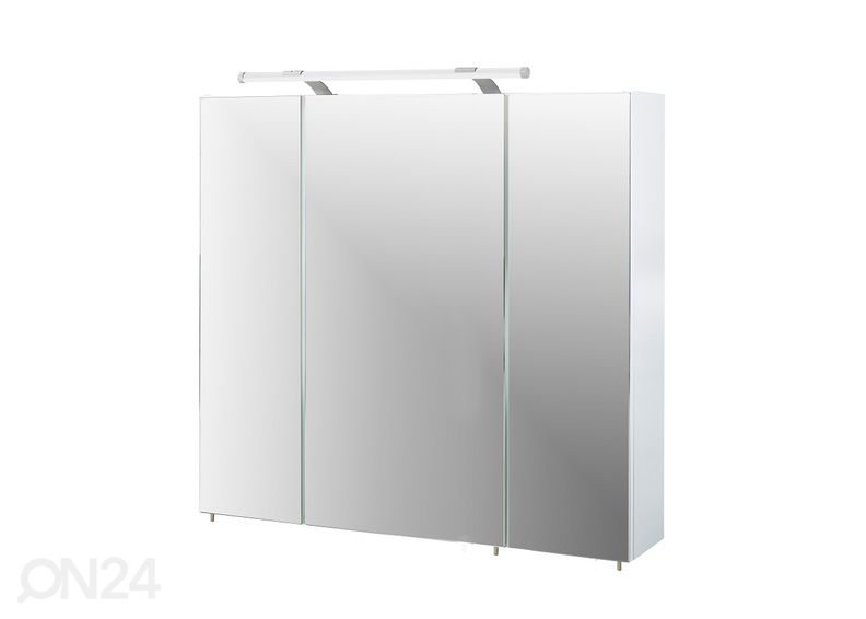Зеркальный шкаф с LED-освещением Dorina 80 cm увеличить
