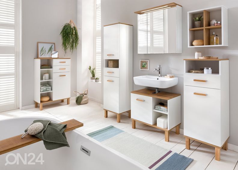 Зеркальный шкаф с LED-освещением Padua увеличить