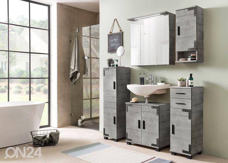 Зеркальный шкаф с LED-освещением Zadar увеличить