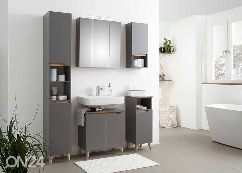 Зеркальный шкаф с LED светильником 31-I, 65 cm увеличить