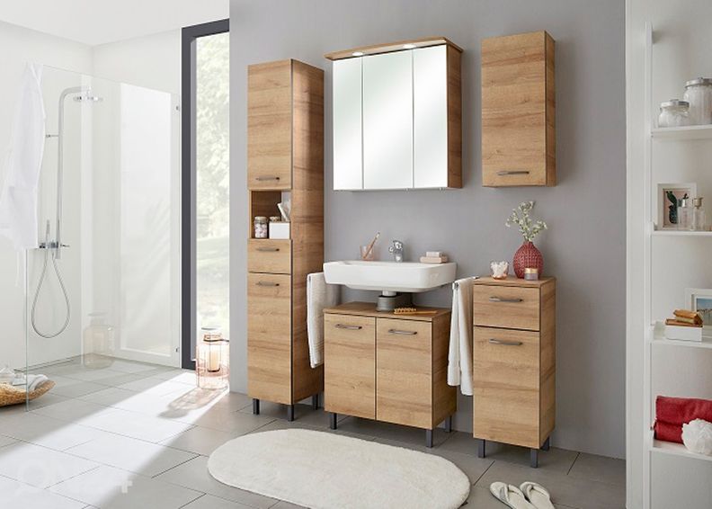 Зеркальный шкаф с LED-светильником 37-I увеличить