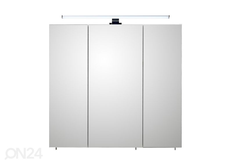 Зеркальный шкаф с LED-светильником 86 увеличить