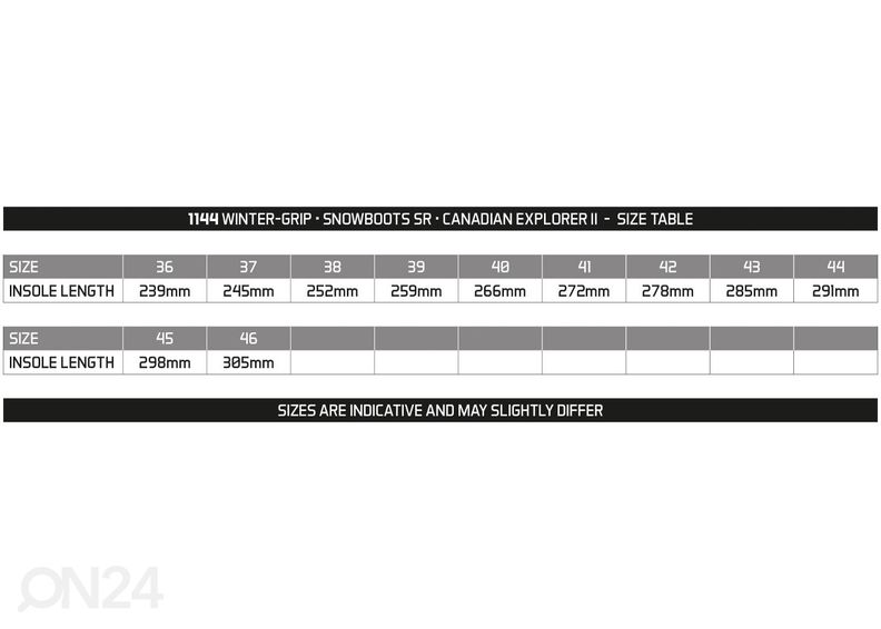 Зимние ботинки для взрослых Canadian Explorer II размер 39 увеличить