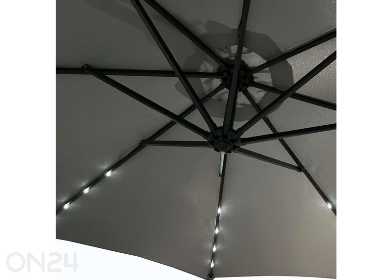 Зонт от солнца Milin + LED Ø 3 м увеличить