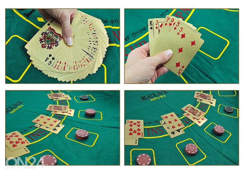 Игральные карты из пластика увеличить