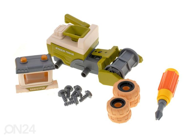 Игра в ферму со складными машинами увеличить