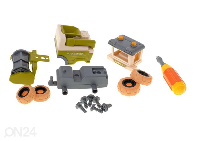 Игра в ферму со складными машинами увеличить