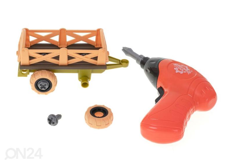 Игра в ферму со складными машинами увеличить