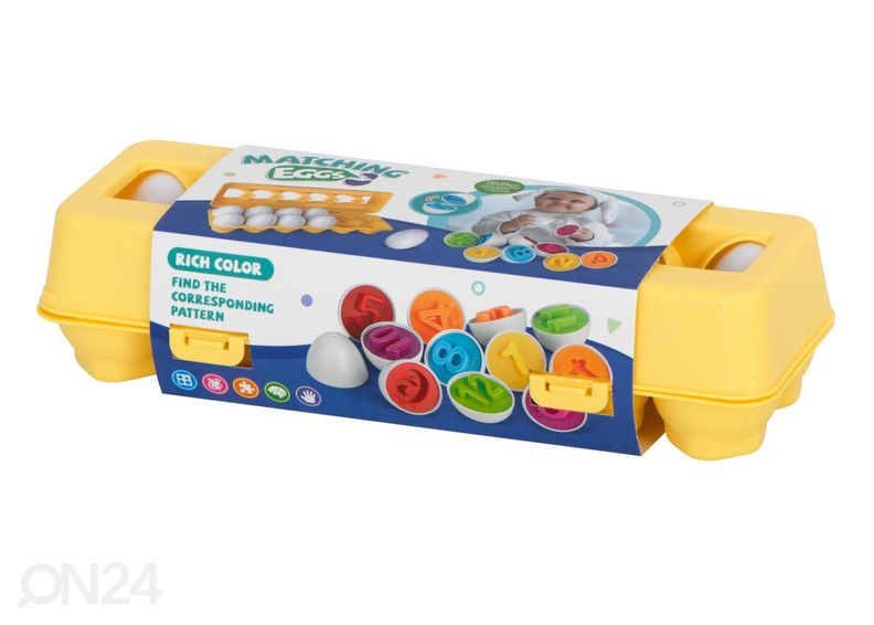 Игра «Сортировка яиц по номерам» 12 шт увеличить