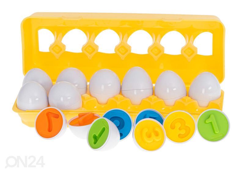 Игра «Сортировка яиц по номерам» 12 шт увеличить
