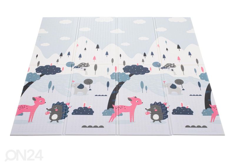 Игровой коврик двухсторонний улица/лес 177x158x0.8 см увеличить