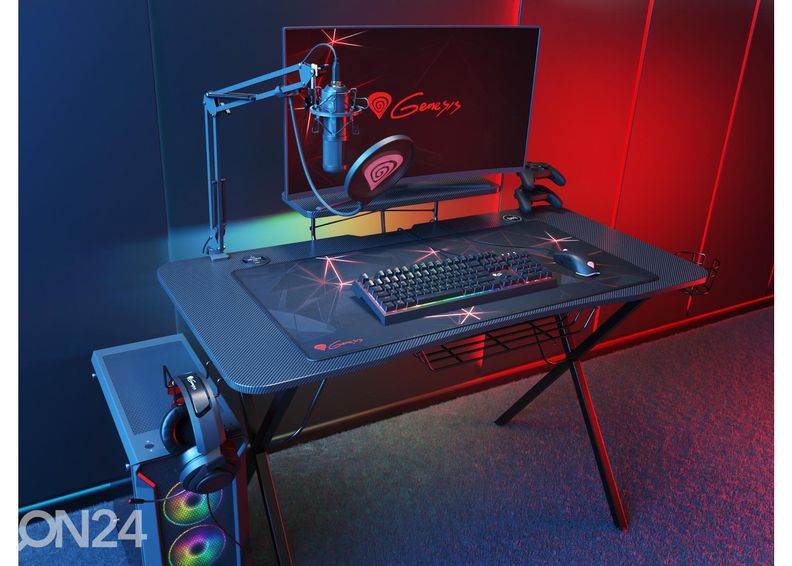 Игровой стол Genesis Holm 300 RGB, черный увеличить