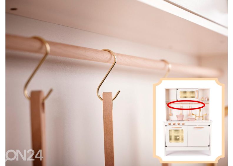 Игрушечная кухня с аксессуарами Retro Boho 100 см увеличить