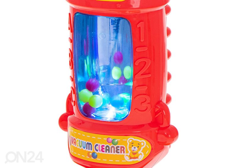 Игрушечный пылесос со звуком увеличить