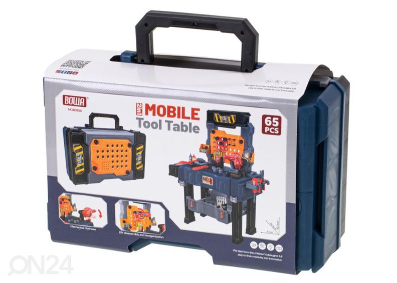 Игрушечный стол для инструментов 65 предметов увеличить