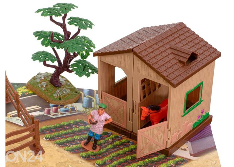 Игрушка с животными и машинами 49 шт увеличить