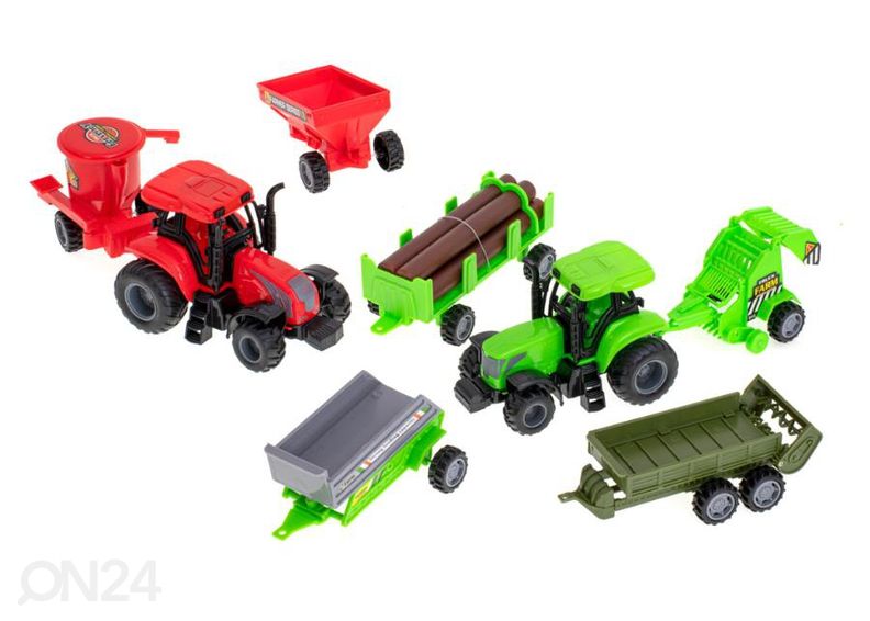 Игрушка с животными и машинами 49 шт увеличить