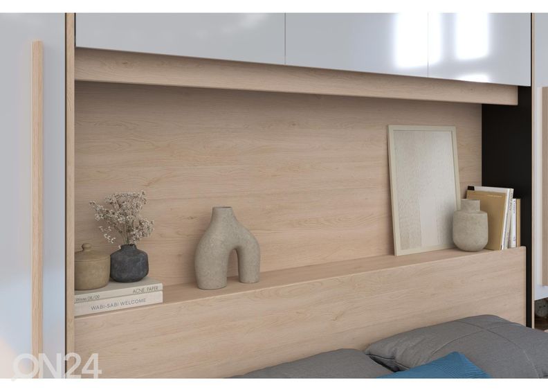 Изголовье кровати-шкаф Bridge + LED увеличить