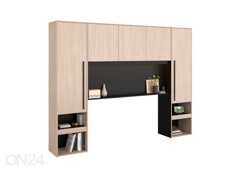 Изголовье кровати-шкаф Bridge + LED увеличить