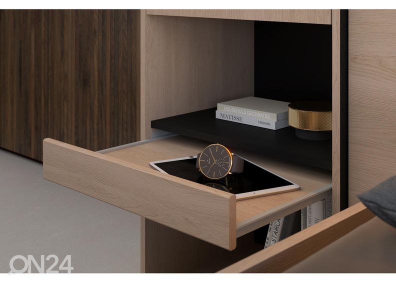 Изголовье кровати-шкаф Bridge + LED увеличить