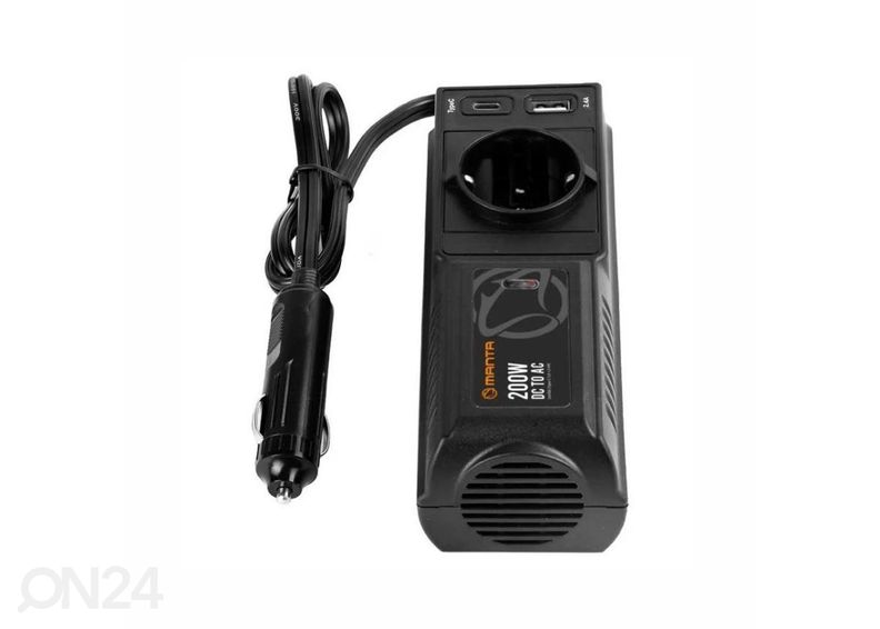 Инвертор мощности 200 Вт Manta MPI200C увеличить