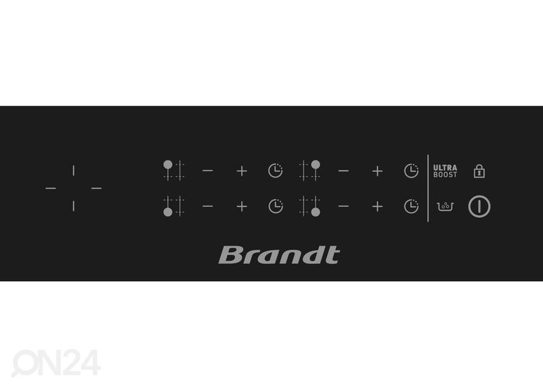 Индукционная варочная панель Brandt BPI3641PB увеличить