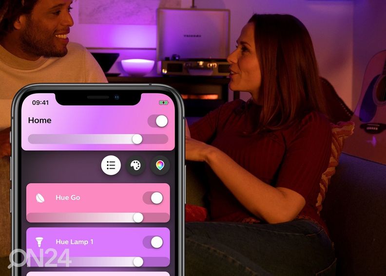 Интеллектуальная настольная лампа Hue Go V2 увеличить