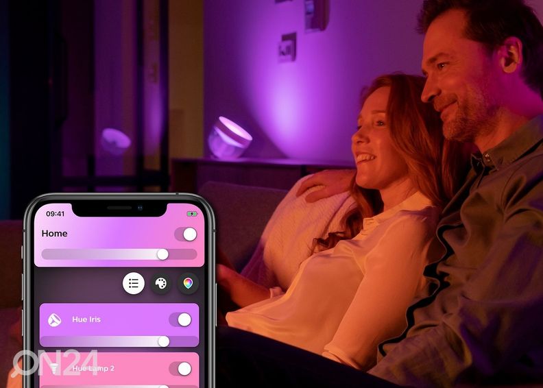 Интеллектуальный светильник Hue Iris (gen4) Emea черного цвета увеличить