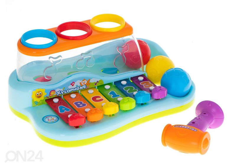Интерактивный ксилофон с шариками увеличить