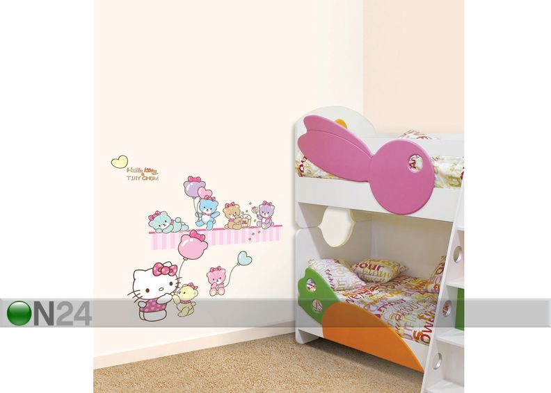 Интерьерная наклейка Праздник Hello Kitty увеличить
